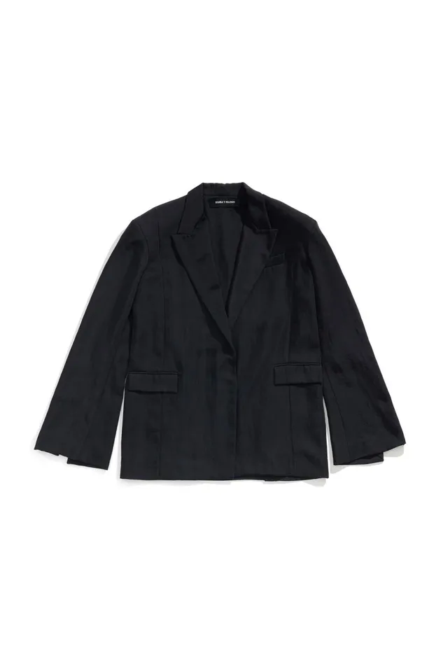 Black Oversize Blazer Black Women Bimba Y Lola Bimba Y Palomo Black Oversize Blazer Black Women Bimba Y Lola Bimba Y Palomo