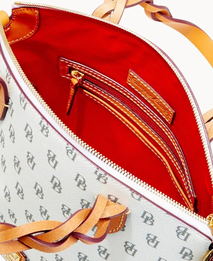 Blakely Small Celeste Satchel Bone Woman Dooney and Bourke Satchels Blakely Small Celeste Satchel Bone Woman Dooney and Bourke Satchels