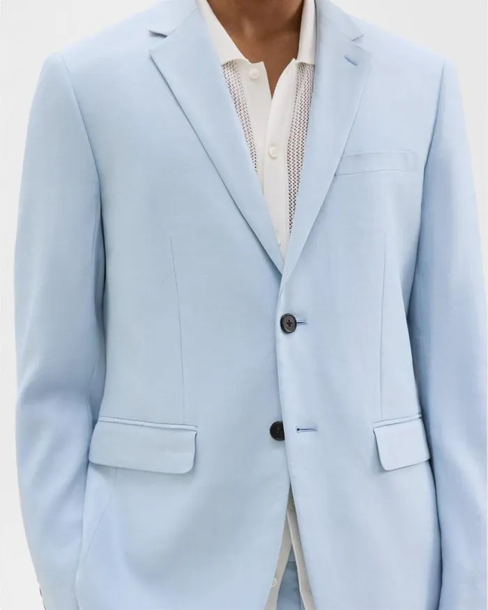 Blazers Jackets Men Theory Morton Slim Blazer In LinenViscose Skylight Blazers Jackets Men Theory Morton Slim Blazer In LinenViscose Skylight