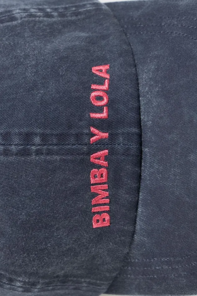 Blue Cotton Cap Navy Women Bimba Y Lola Hats And Caps Blue Cotton Cap Navy Women Bimba Y Lola Hats And Caps