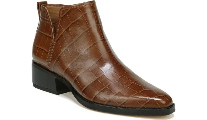 Booties Women Franco Sarto Sarto Asti Ankle Boot Camel Leather
