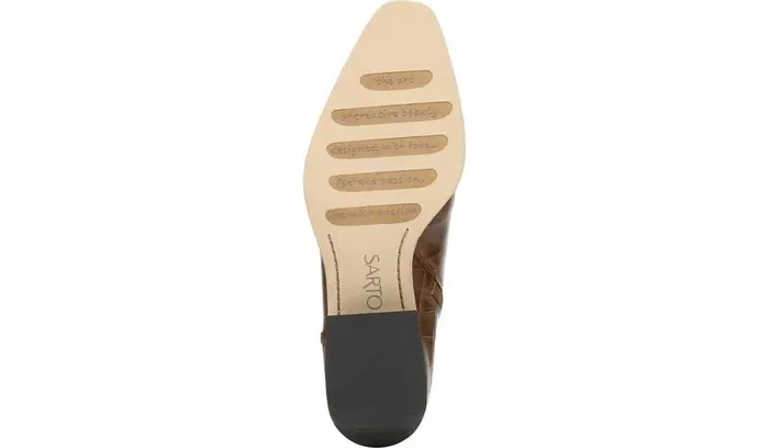 Booties Women Franco Sarto Sarto Asti Ankle Boot Camel Leather