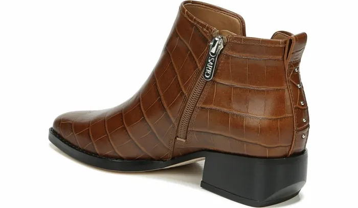Booties Women Franco Sarto Sarto Asti Ankle Boot Camel Leather