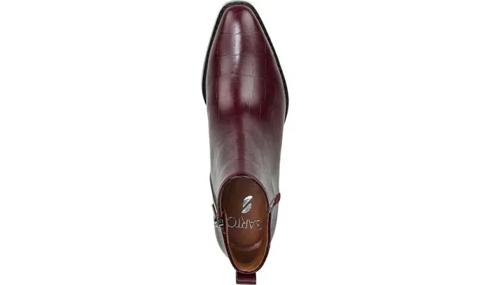 Boots Women Franco Sarto Sarto Asti Ankle Boot Mulberry Leather