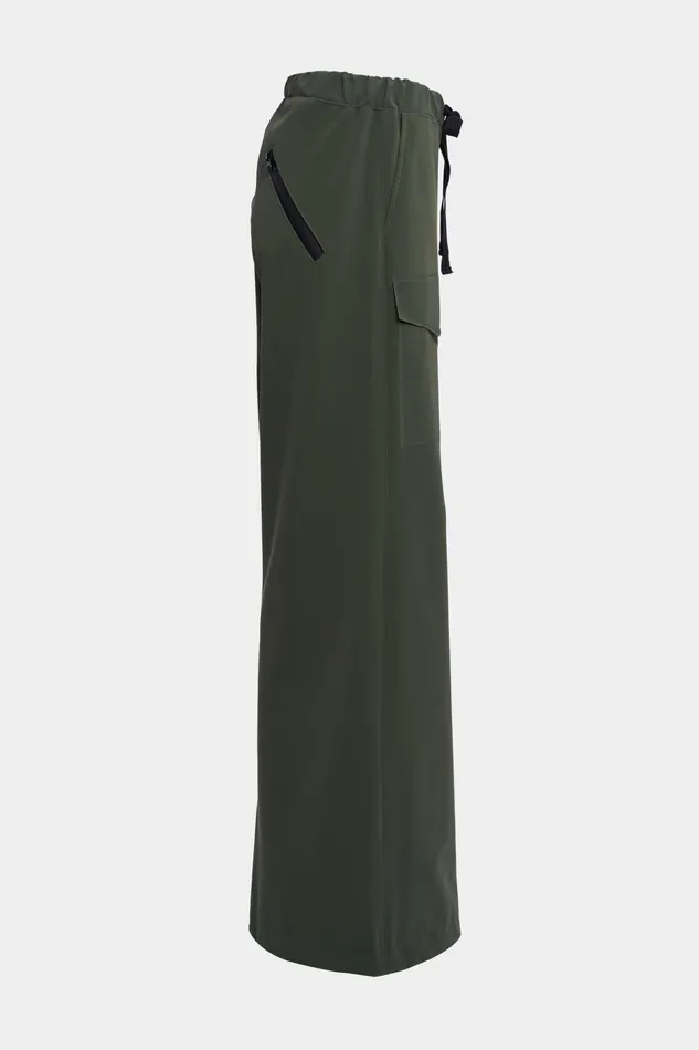 Bottoms Women Stutterheim Jarla Matte Trousers Green