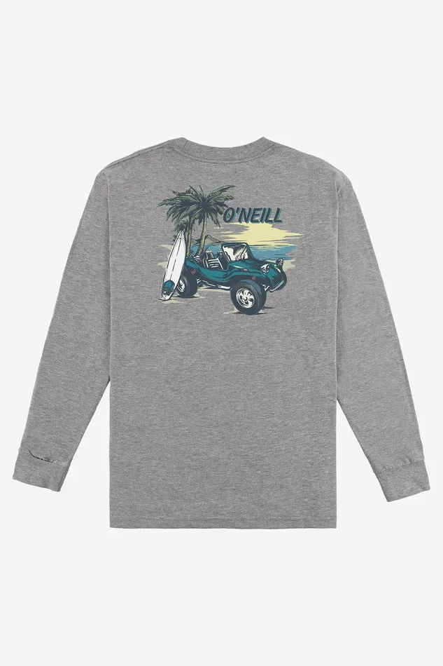 BOY039S SPEED BUGGY LONG SLEEVE TEE Heather Grey Kids O039NEILL Boy039S Clothing