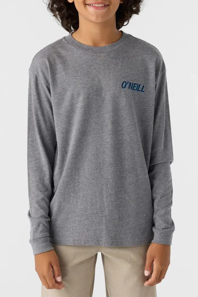 BOY039S SPEED BUGGY LONG SLEEVE TEE Heather Grey Kids O039NEILL Boy039S Clothing