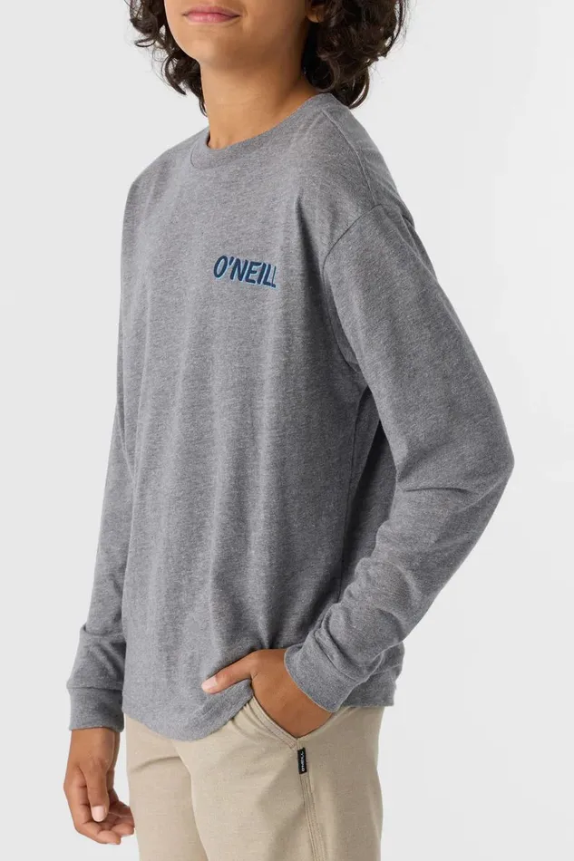 BOY039S SPEED BUGGY LONG SLEEVE TEE Heather Grey Kids O039NEILL Boy039S Clothing