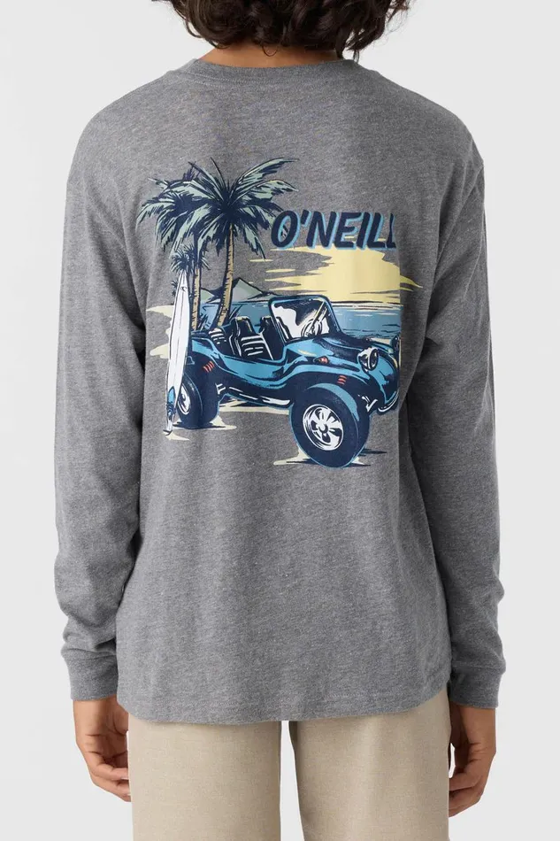 BOY039S SPEED BUGGY LONG SLEEVE TEE Heather Grey Kids O039NEILL Boy039S Clothing