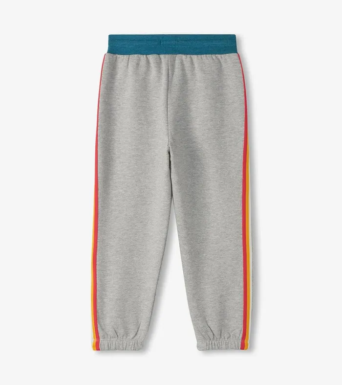 Boys Athletic Grey Baggy Track Pants Hatley