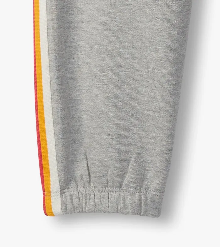 Boys Athletic Grey Baggy Track Pants Hatley