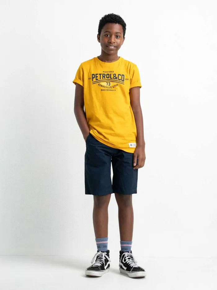 Boys Shorts Petrol Industries Chino Shorts Midnight Navy