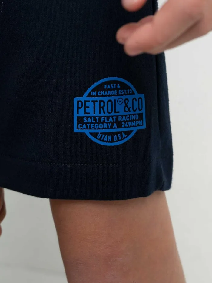 Boys Shorts Petrol Industries Jogger Shorts Midnight Navy