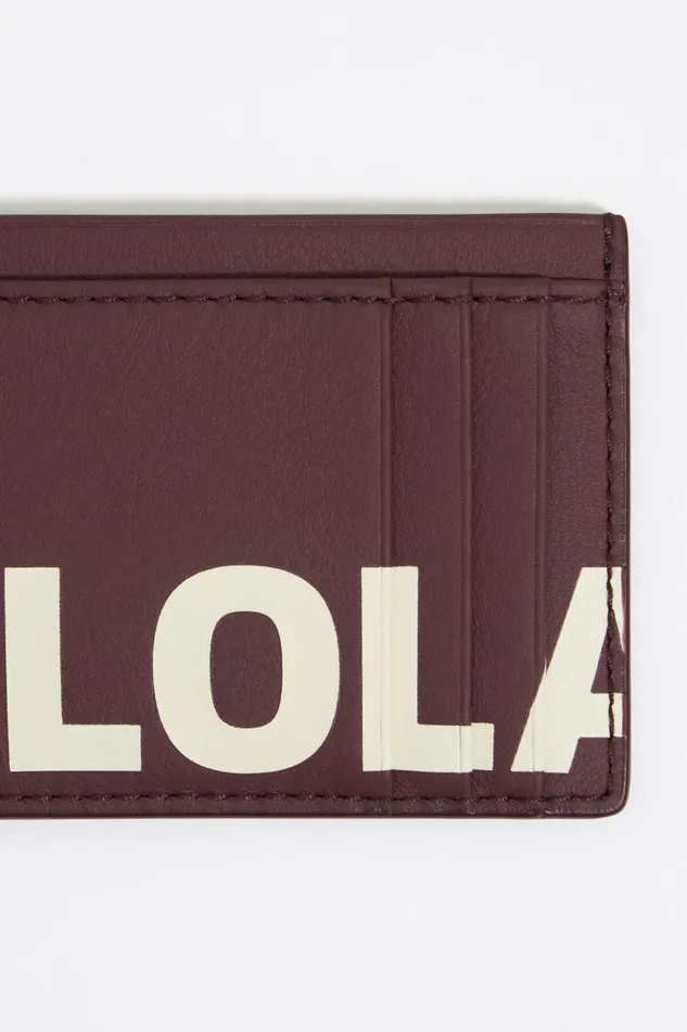 Burgundy Leather Card Holder Burgundy Women Bimba Y Lola Card Holders Burgundy Leather Card Holder Burgundy Women Bimba Y Lola Card Holders