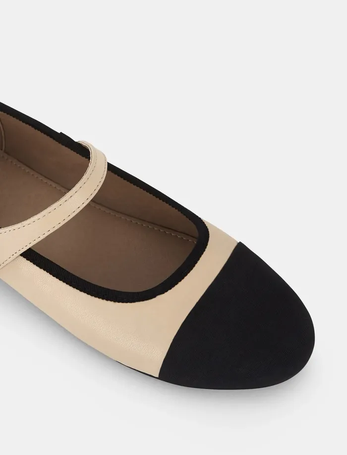 CALEN BUFFBLACK Ballet Flats Casuals NOVO Shoes Women