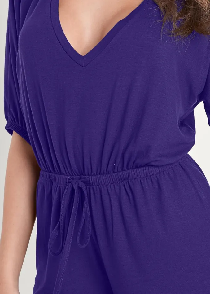 CASUAL ROMPER Purple Women VENUS Casual Jumpsuits and Rompers