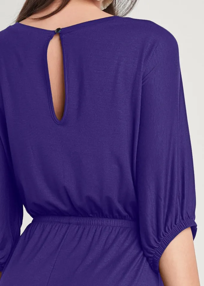 CASUAL ROMPER Purple Women VENUS Casual Jumpsuits and Rompers