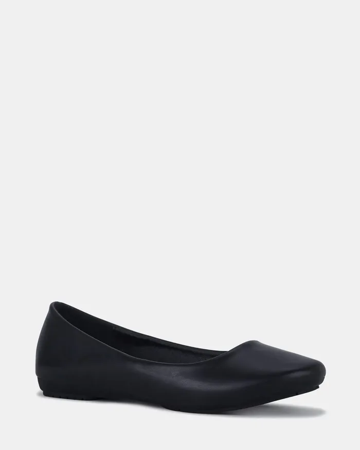 Casuals NOVO Shoes Women CARRY Black Smooth Ballet Flats