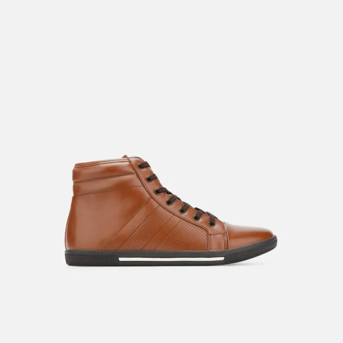 Center High Top Sneaker Cognac Men Kenneth Cole Sneakers