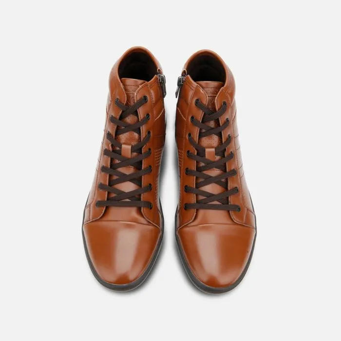Center High Top Sneaker Cognac Men Kenneth Cole Sneakers