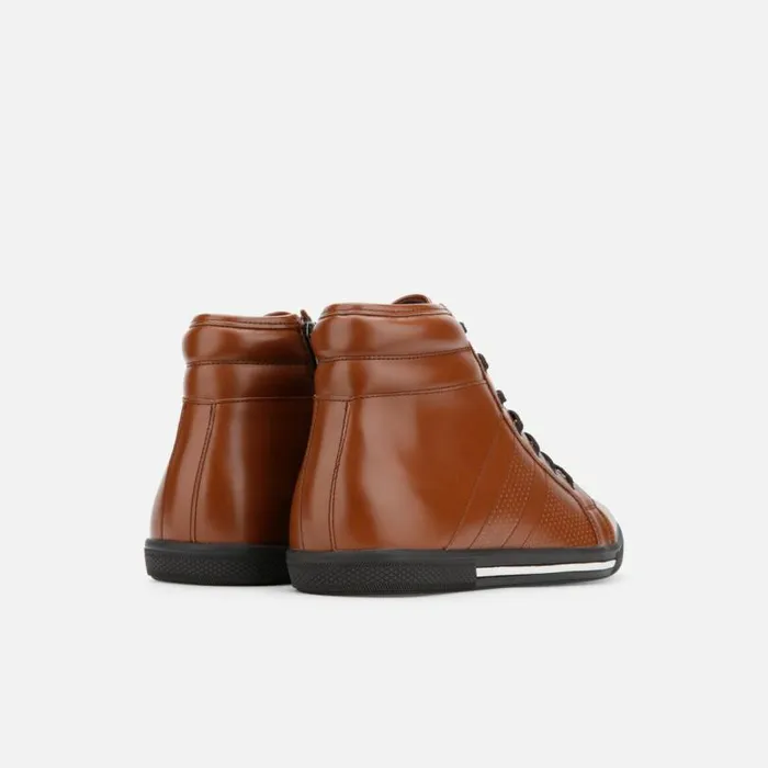 Center High Top Sneaker Cognac Men Kenneth Cole Sneakers