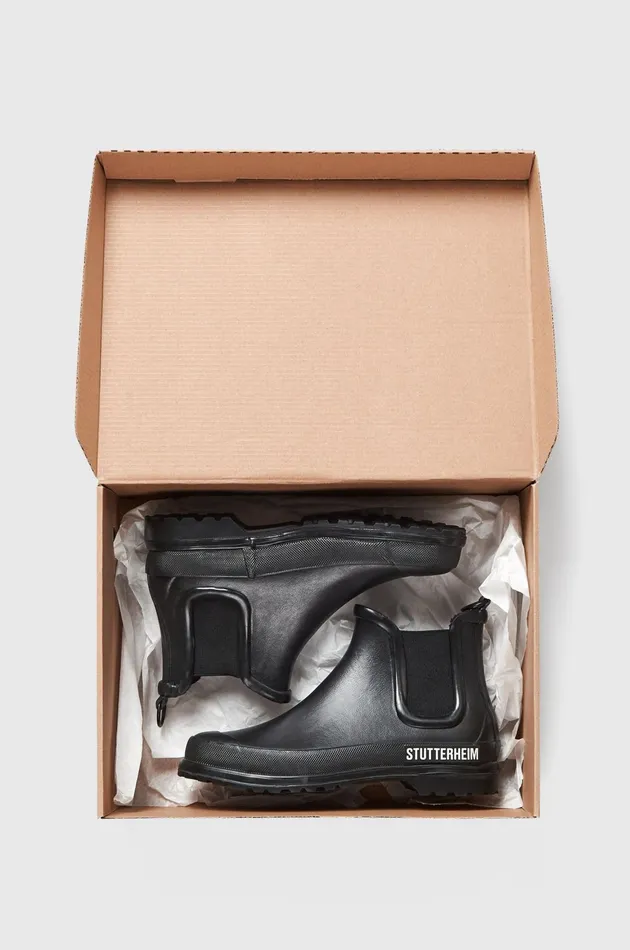 Chelsea Boots Women Stutterheim Chelsea Rainwalker Black