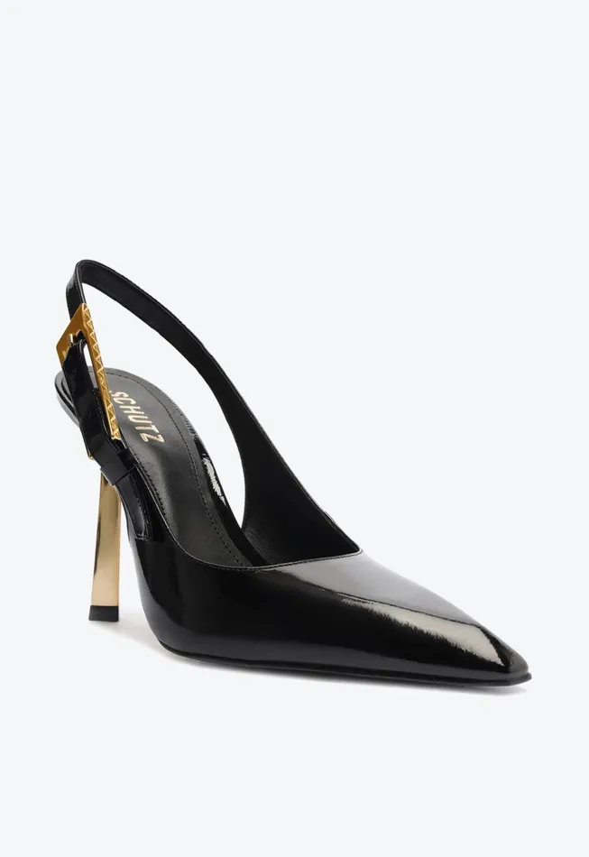 Ciara Patent Leather Pump Black Women Schutz Shoes Ciara Patent Leather Pump Black Women Schutz Shoes