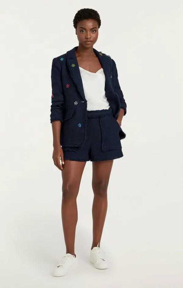 Cinq Sept Allen Short Navy Women Shorts