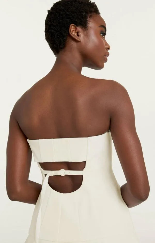 Cinq Sept Arleen Dress Ivory Women Mini