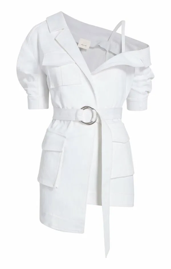 Cinq Sept Milly Dress White Women Mini