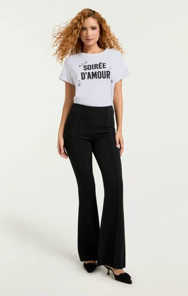 Cinq Sept Soiree D039amour Tee Whiteblack Women Tees