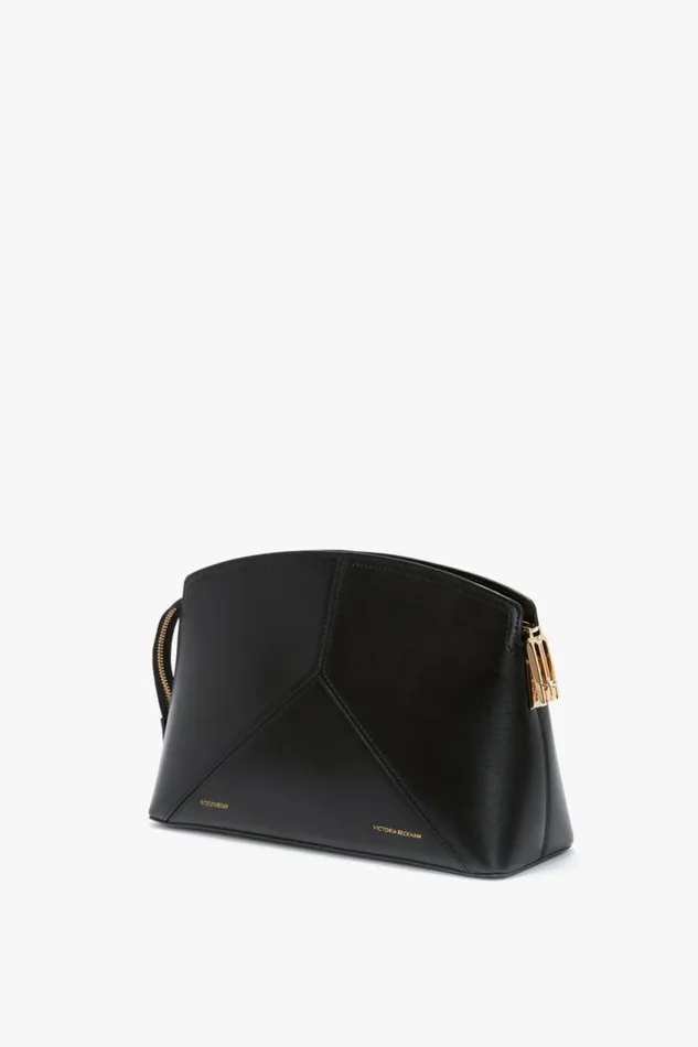Clutches Women Victoria Beckham Victoria Clutch Bag In Black Leather
