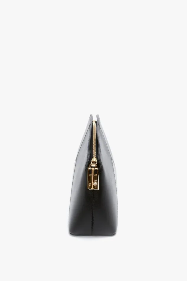 Clutches Women Victoria Beckham Victoria Clutch Bag In Black Leather
