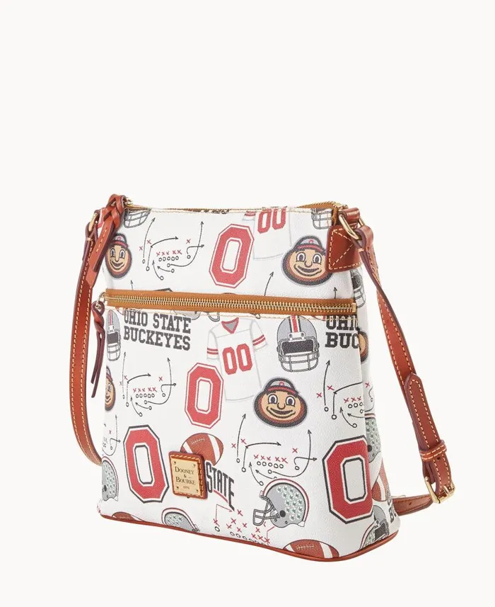 Collegiate Ohio State University Crossbody Ohio State Woman Dooney and Bourke Crossbodies Collegiate Ohio State University Crossbody Ohio State Woman Dooney and Bourke Crossbodies