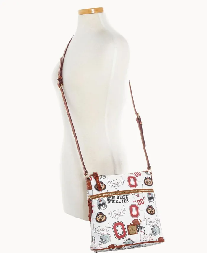 Collegiate Ohio State University Crossbody Ohio State Woman Dooney and Bourke Crossbodies Collegiate Ohio State University Crossbody Ohio State Woman Dooney and Bourke Crossbodies