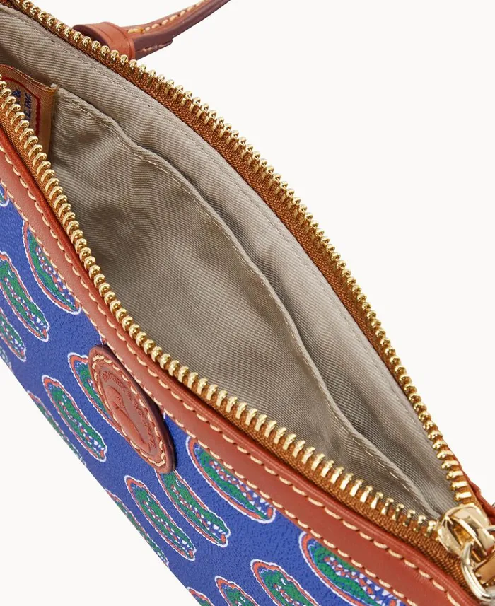 Collegiate University Of Florida Large Slim Crossbody University Of Florid Woman Dooney and Bourke Crossbodies