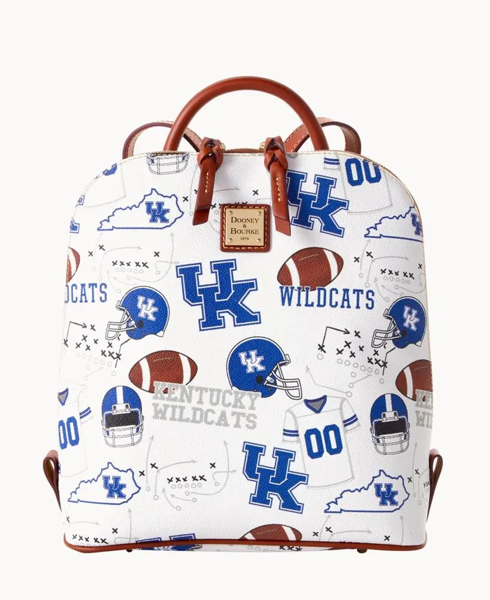 Collegiate University Of Kentucky Zip Pod Backpack U Of Kentucky Woman Dooney and Bourke Backpacks