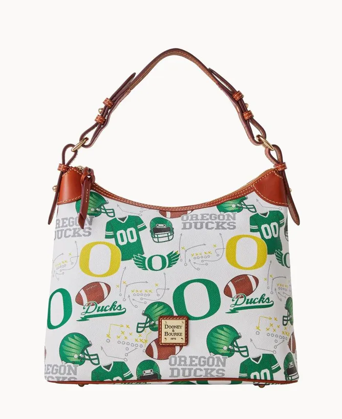 Collegiate University Of Oregon Hobo Oregon Woman Dooney and Bourke Shoulder Bags Collegiate University Of Oregon Hobo Oregon Woman Dooney and Bourke Shoulder Bags