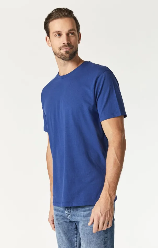 Crew Neck TShirt In Twilight Blue Men Mavi Jeans TShirts