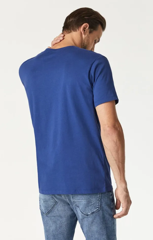 Crew Neck TShirt In Twilight Blue Men Mavi Jeans TShirts