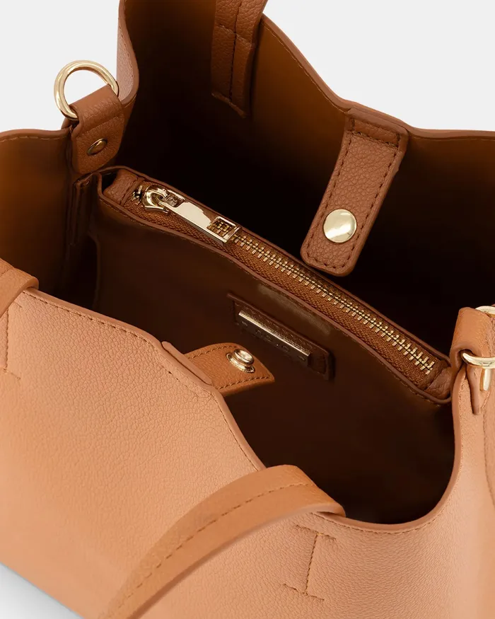 Cross Body Bags ALYRA TAN TOP HANDLE BAG NOVO Shoes Women