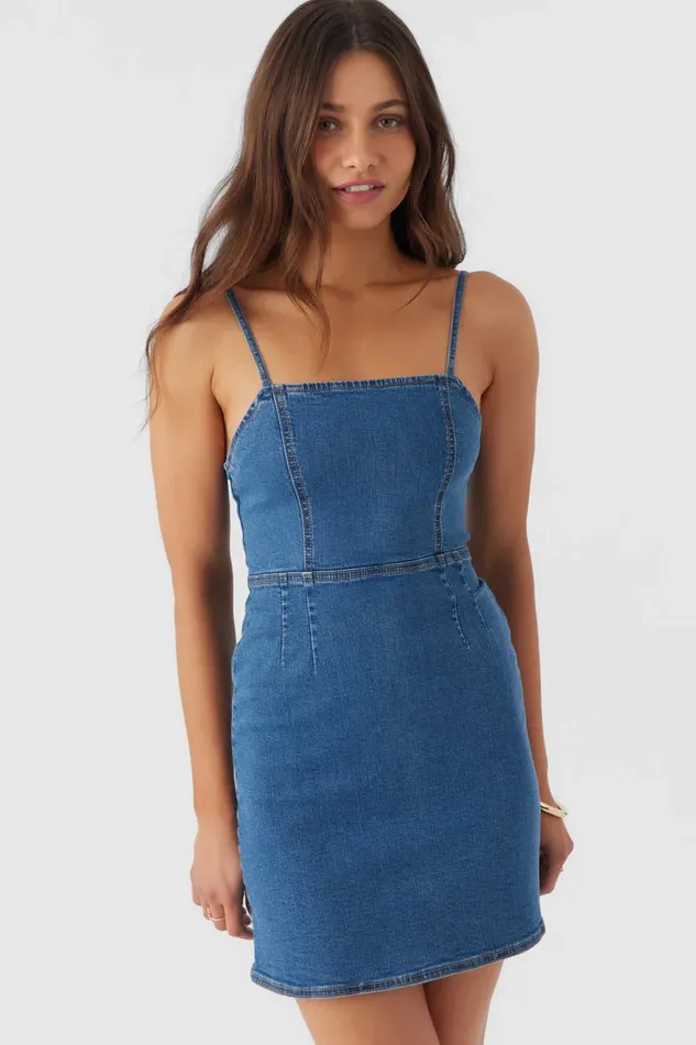 DARBIE STRETCH DENIM DRESS Women O039NEILL Clothing