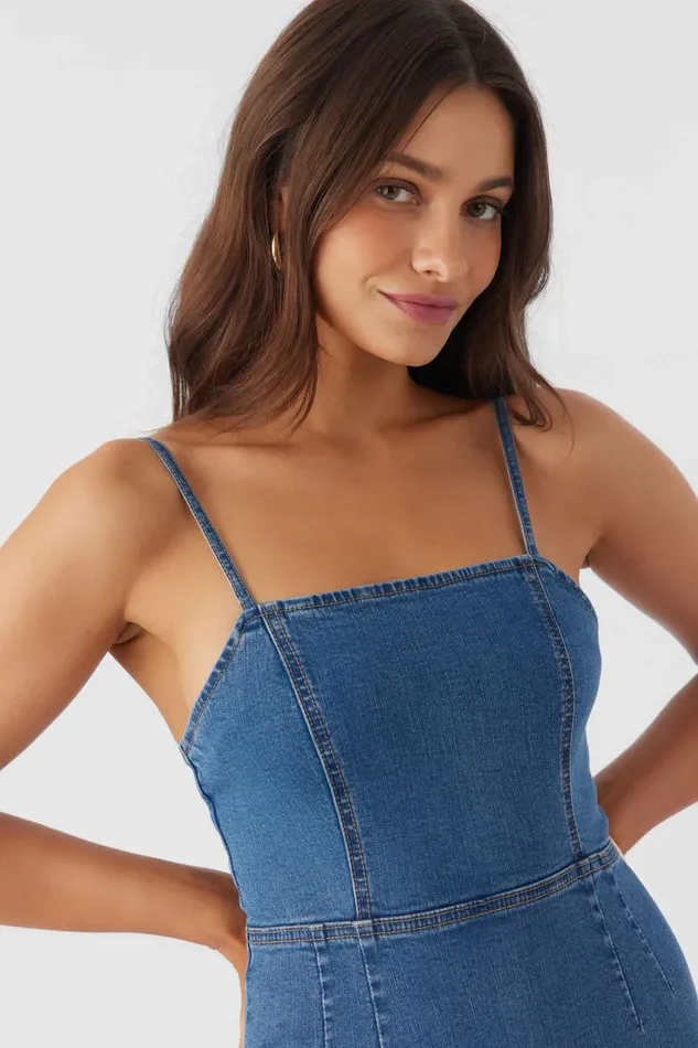 DARBIE STRETCH DENIM DRESS Women O039NEILL Clothing