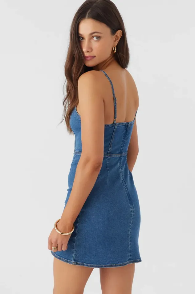 DARBIE STRETCH DENIM DRESS Women O039NEILL Clothing