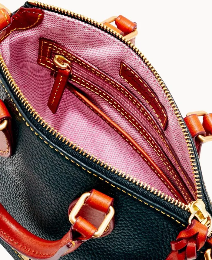 Dillen Crossbody Satchel Black Woman Dooney and Bourke Crossbodies Dillen Crossbody Satchel Black Woman Dooney and Bourke Crossbodies
