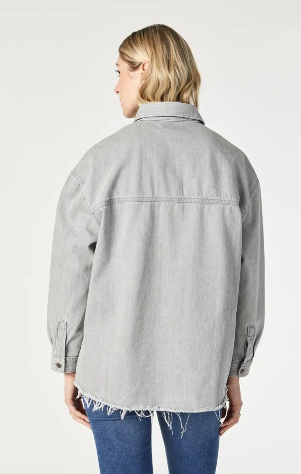 Dina Denim Shirt In Stone Natural Dye Women Mavi Jeans Shirts Dina Denim Shirt In Stone Natural Dye Women Mavi Jeans Shirts
