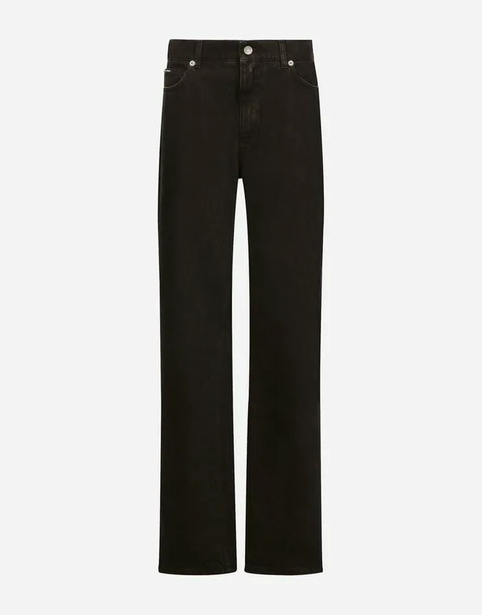Dolce and Gabbana Denim Women Flared Denim Jeans Multicolor