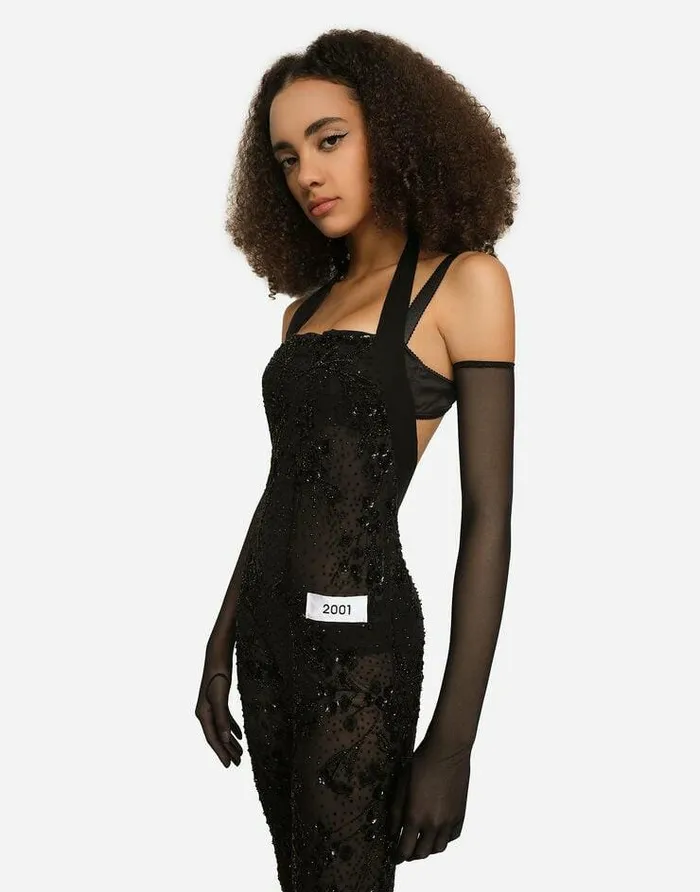 Dolce and Gabbana Dresses Women KIM DOLCEandGABBANA Marquisette Jumpsuit With Embroidery Multicolor
