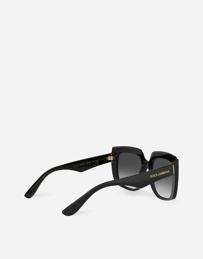 Dolce and Gabbana Icons Women Capri Sunglasses Black Dolce and Gabbana Icons Women Capri Sunglasses Black