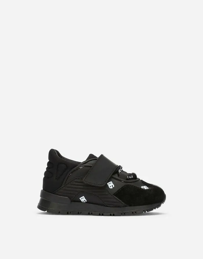 Dolce and Gabbana Shoes For First Steps 1926 Children NS1 Sneakers With DG Logo Print Multicolor Dolce and Gabbana Shoes For First Steps 1926 Children NS1 Sneakers With DG Logo Print Multicolor
